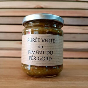 Purée verte de piment du Périgord 190g