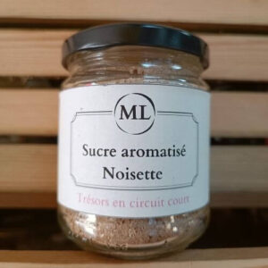 Sucre aromatisé à la noisette 180g