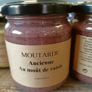 Moutarde ancienne au moût de raisin 200g