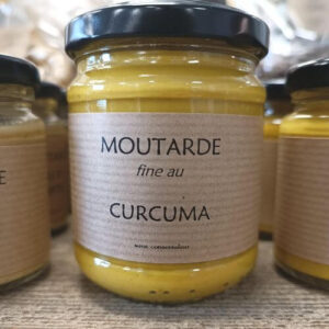 Moutarde curcuma 200g