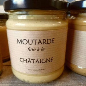 Moutarde fine à la châtaigne 200g