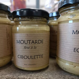 Moutarde fine à la ciboulette 90g