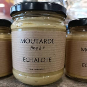 Moutarde fine à l'échalotte 200g