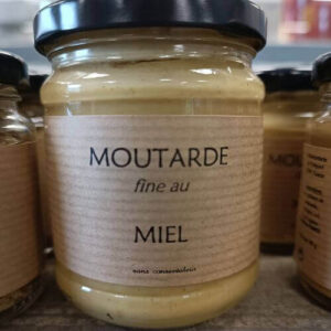 Moutarde fine au miel 200g