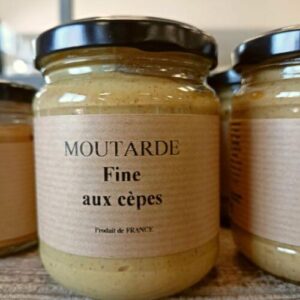 Moutarde fine aux cèpes 200g