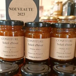 Confiture Soleil d'hiver - Orange douce et piment du Périgord