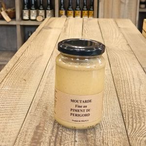 Moutarde fine au piment du Périgord 350g