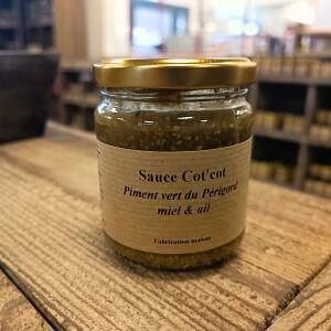 Sauce au piment vert du Périgord 200g