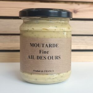 Pot de moutarde fine à l’ail des ours 200 g