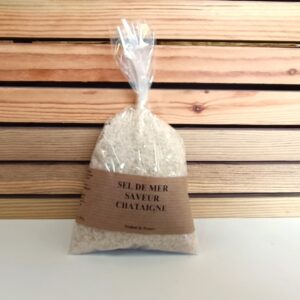 Sachet de sel de mer saveur châtaigne 250 g