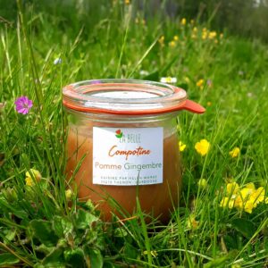 Compotine pomme gingembre 180g